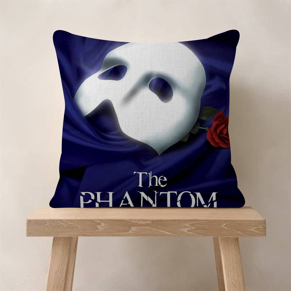 

The PPhantom Of The OOpera Cushion Cover Inches Farmhouse Decor Home Throw Pillow Covers For Couch Decorations 30x30 cm