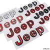 16.5cm Car Side Body Trunk Sticker Badge for Jeep Logo Wrangler Grand Cherokee Compass Renegade Patriot Rubicon Liberty JK XJ