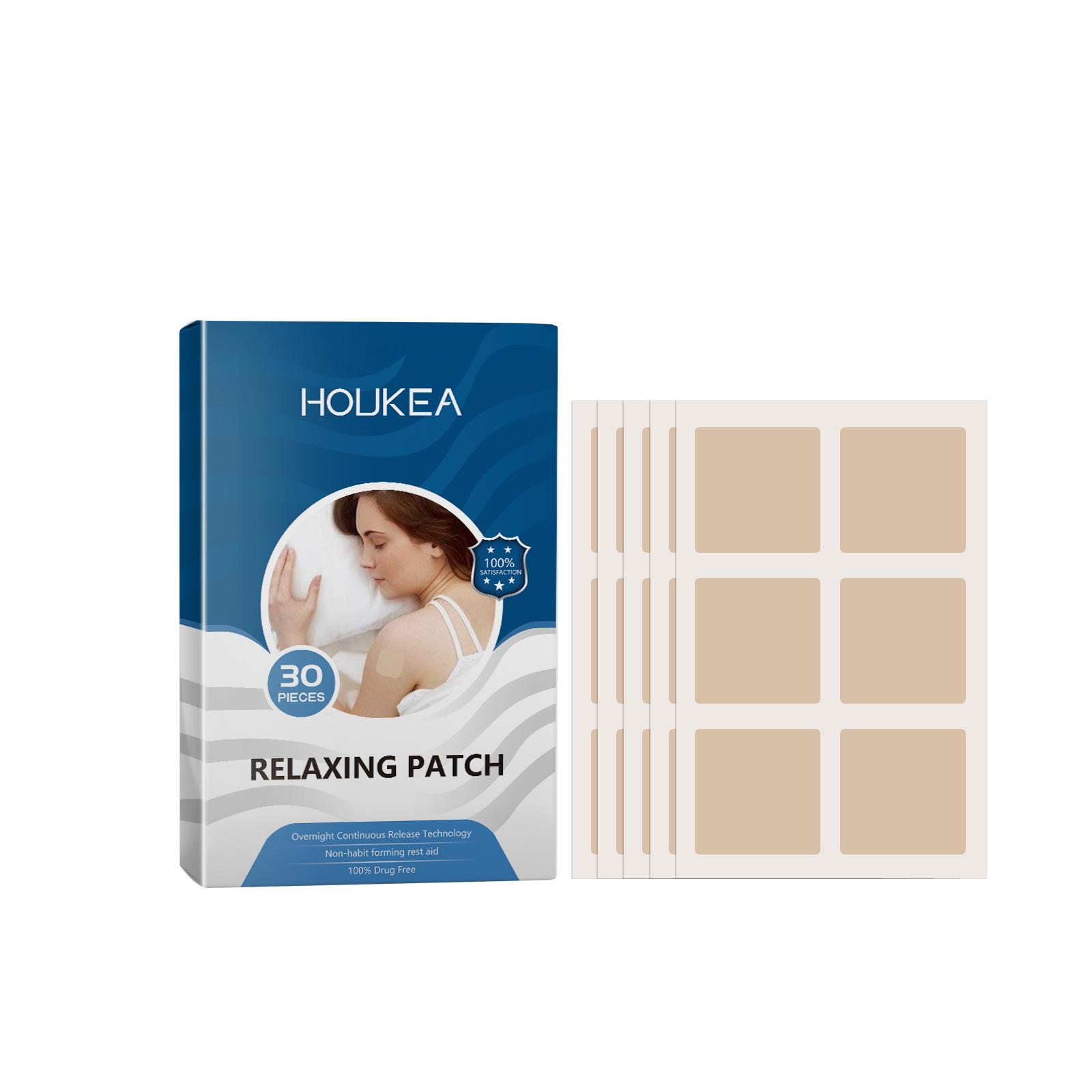 

30 шт. Травяной пластырь для сна с ароматом лаванды, пластырь с ароматом эфирного масла для ночного сна дома