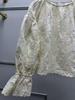 French Retro Lace Bell Sleeve Embroidered Top - Autumn/Winter Collection