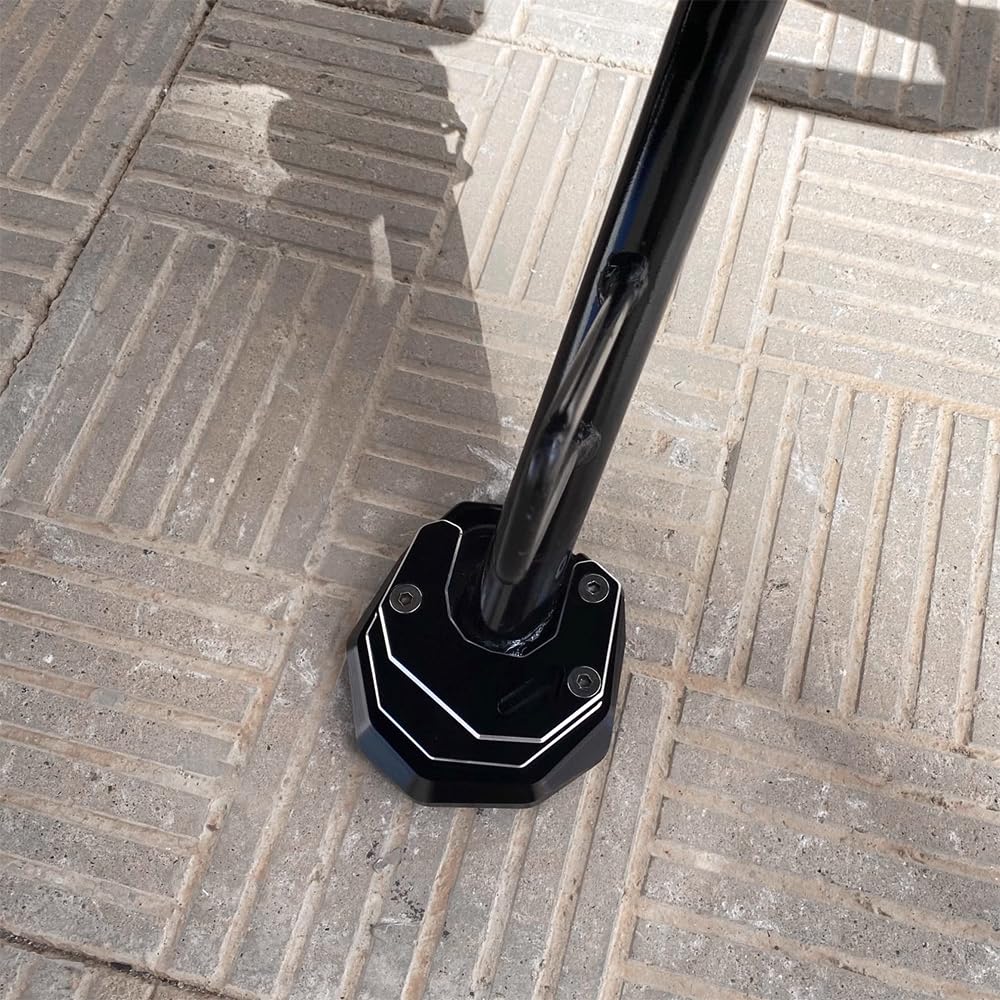 FOR 2025 NC750X NC 750X NC750 X 2021-2025 Motorcycle Stand Side Stand Extension Pad Amplifier Board Nc750x Nc 750x (Black)