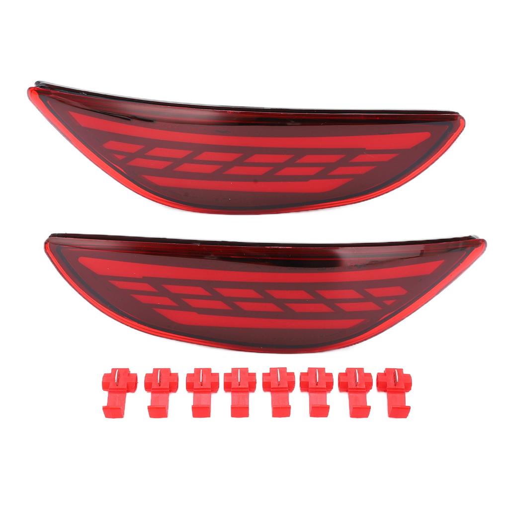 Bakre stötfångarljus 3-i-1 Funktioner DRL Broms Blinkerslampa Ersättning för Hyundai Accent Sedan 2012–2016