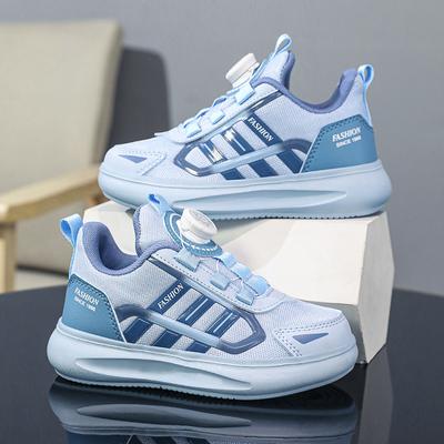Buty dla chłopców i dziewcząt wiosenne dziecięce podwójna siatka buty sportowe dla dzieci w średnim i starszym wieku uczniowie szkoły podstawowej buty do biegania nastolatki oddychające