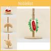 Schattige pluche hamburger sleutelhanger, leuk knuffelbeest, sushi, friet, broodaccessoire