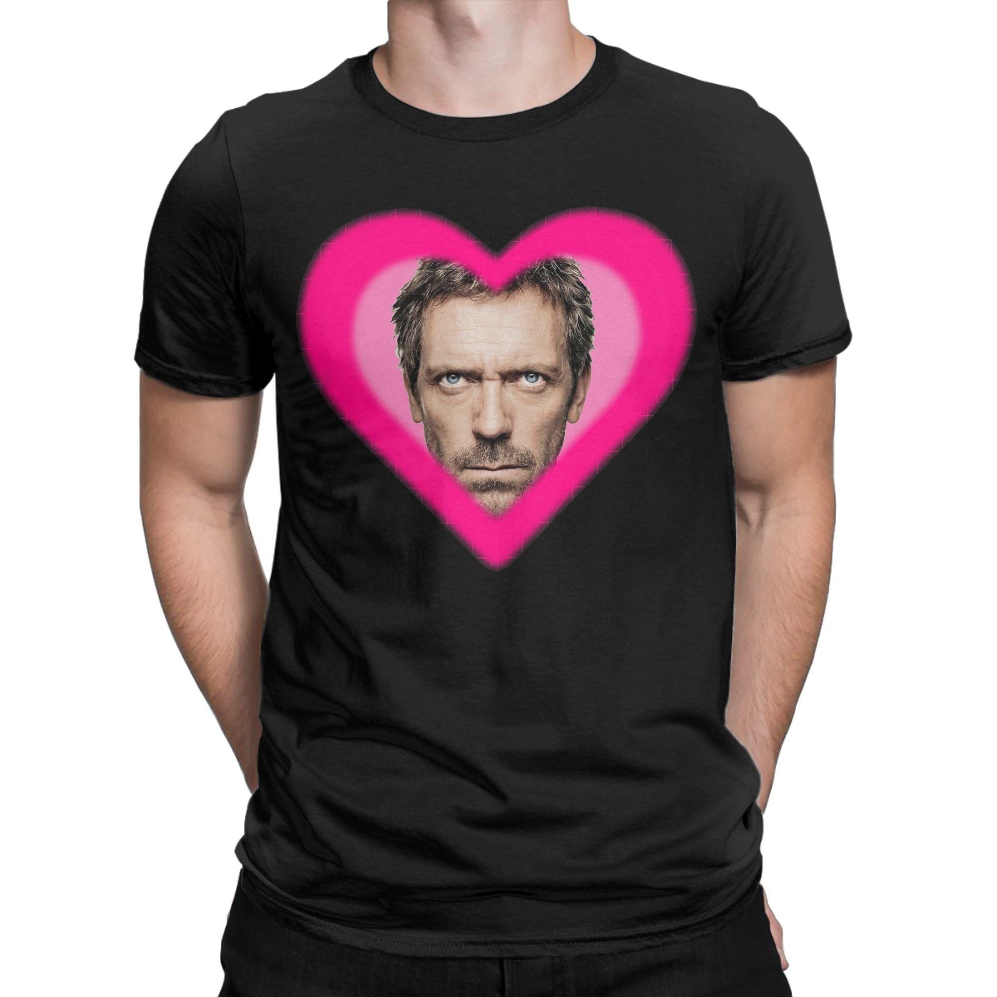 Graphic Printed House MD Dr Gregory House T Shirt For Unisex Pure Cotton Tee Shirt Short Sleeve Tops M