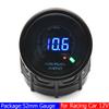 Smoked 52mm Digital Air Fuel Ratio Gauge Narrowband O2 Oxygen Sensor Car Gauge AFR Meter Fit for Racing Petrol Car 12V Custom