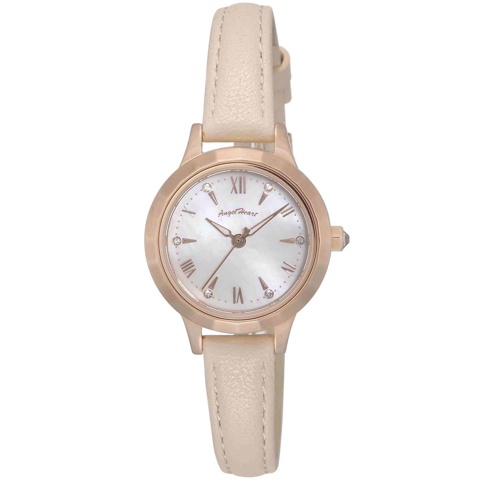 

AngelHeart Lau Sports Watch Solar 3 ATM Water Mineral White Pearl Dial Women s WLS26P-PK, Battery, Resistance, Glass, [Authentic] [Used]
