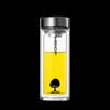 Xino Double Wall Glass Tea Infuser Bottle