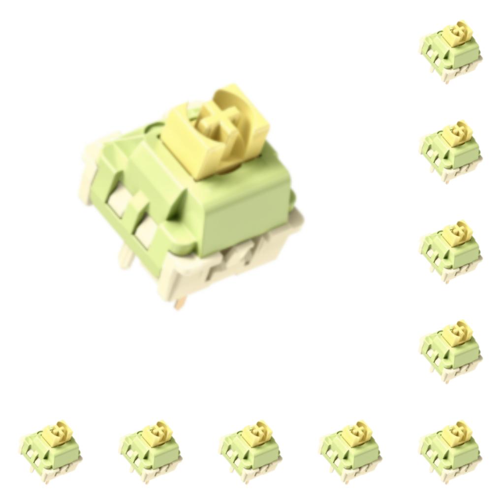 

Lemon V3 Switch Lubed Update Бесшумные переключатели Механическая клавиатура Линейная тактильная 5-контактная DIY для механической клавиатуры