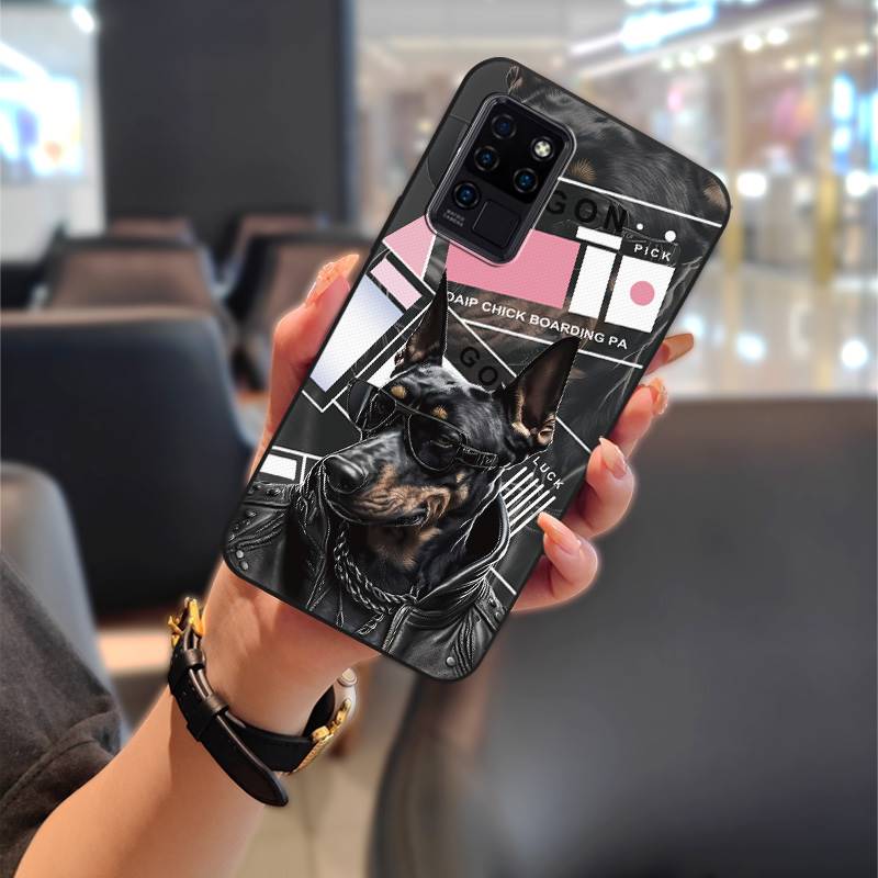 Full wrap Durable Phone Case For Oukitel C21 Dirt-resistant Waterproof Anti-dust Cartoon Back Cover Silicone Cute TPU