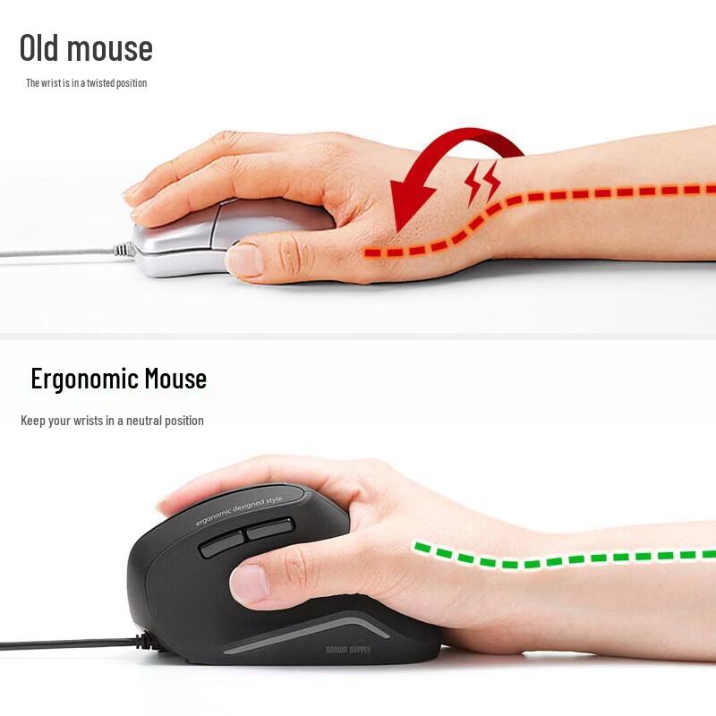 SANWA Ergonomic Vertical Mouse
