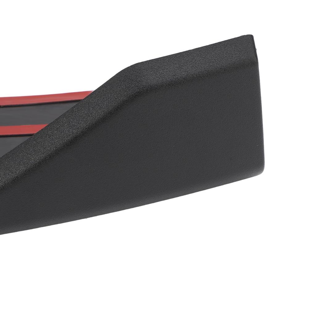 Front Bumper Lip Corner Splitter, Pair of Side Winglets, Aerodynamic ABS Material for Car Front Bumpers