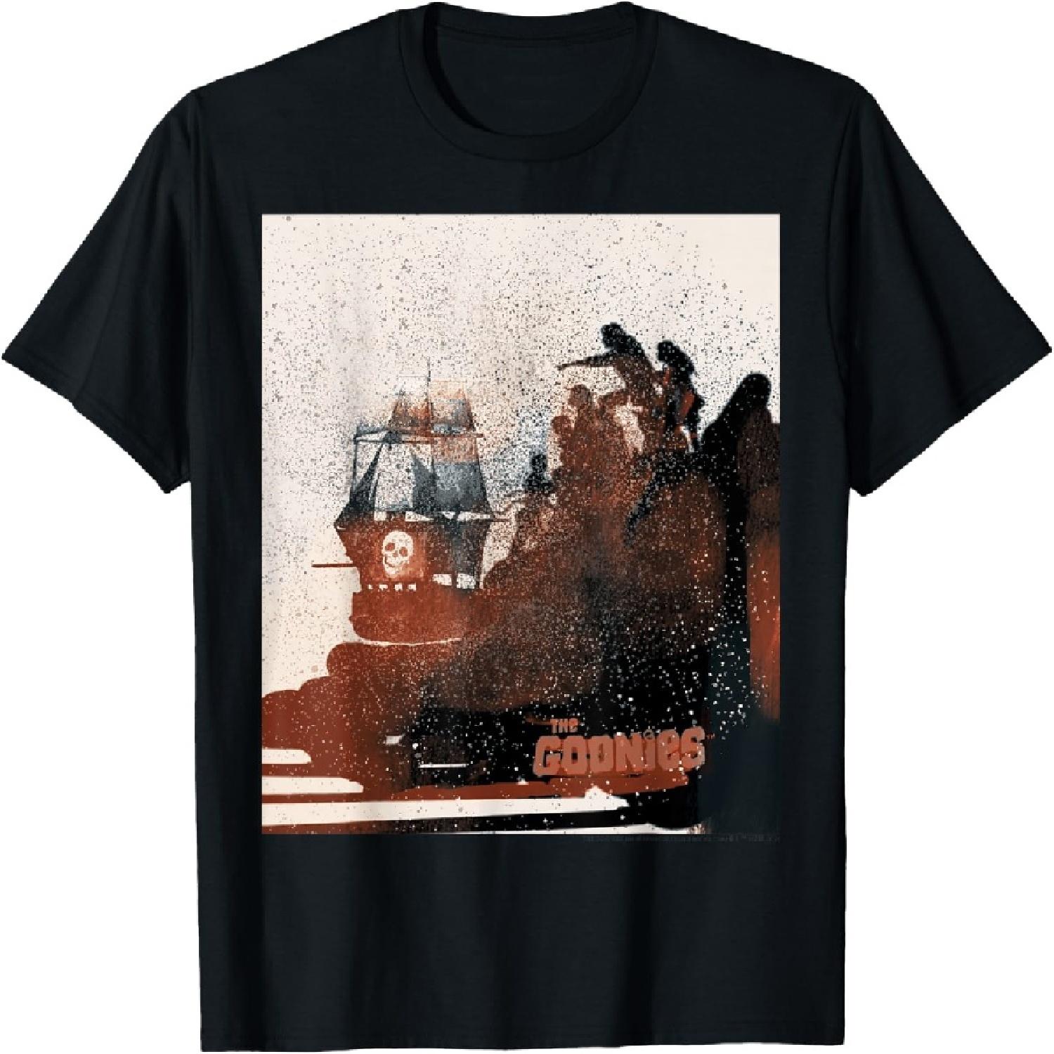 Spray Painted Group Shot And Ship Poster T-Shirt S