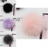 Luxurious Faux Raccoon Fur Pom Poms Ball For Elegant Knitted Beanie Hats Accessories