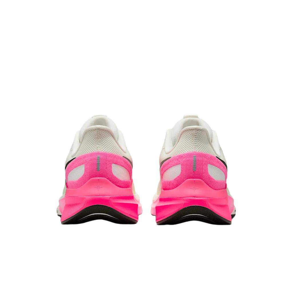 Nike Air Zoom Structure 25 Sail Hyper Pink Damesneakers Krem Lysende-Karmosinrød Sequoia IB7452-100