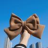 Motorcycle Helmet Bowknot Decoration - Women's Electric/Battery Vehicle Accessory