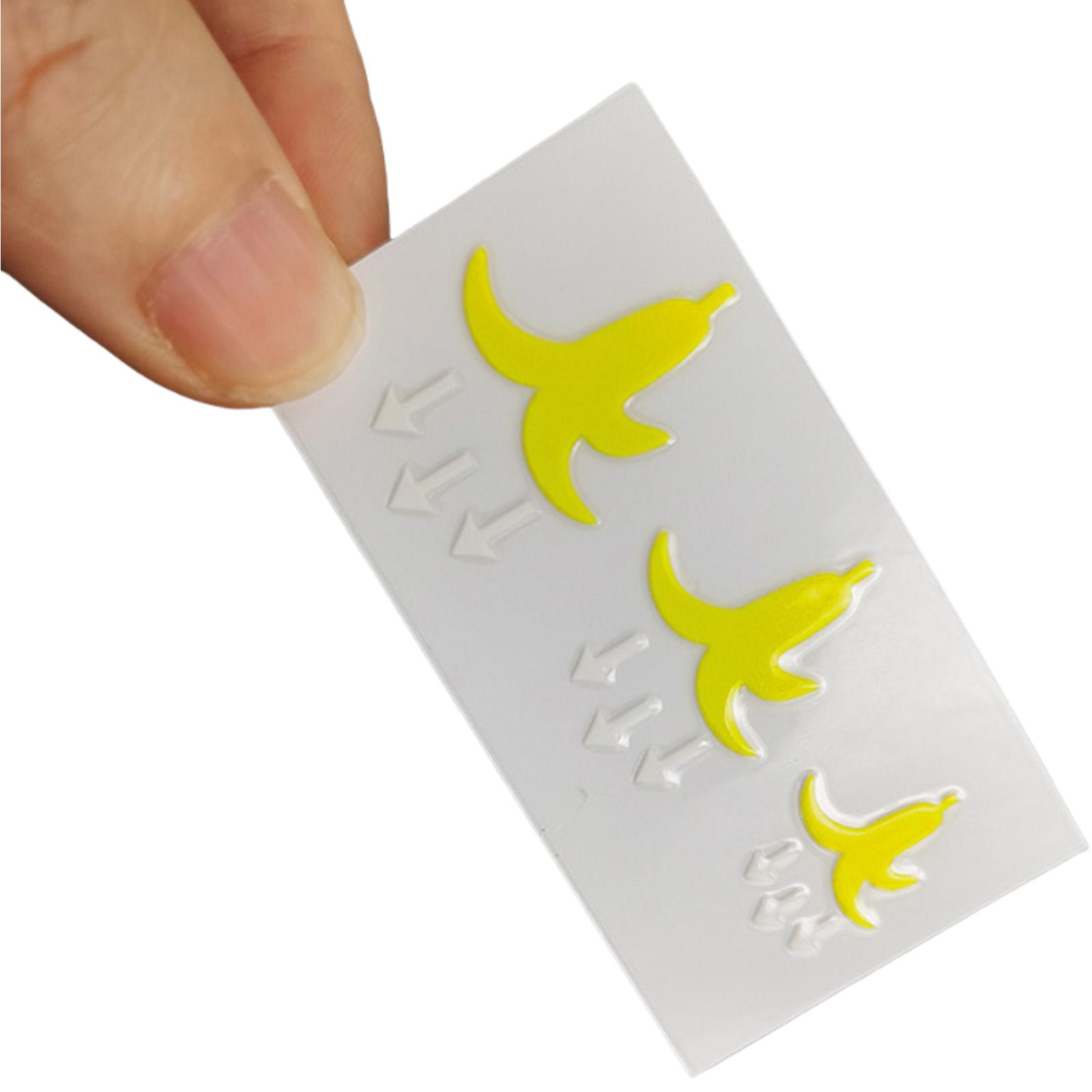 

Yellow Reflective Automotive Switches Decals Waterproof Automotive Stickers with 5+ Years Durability for Button Cover 1