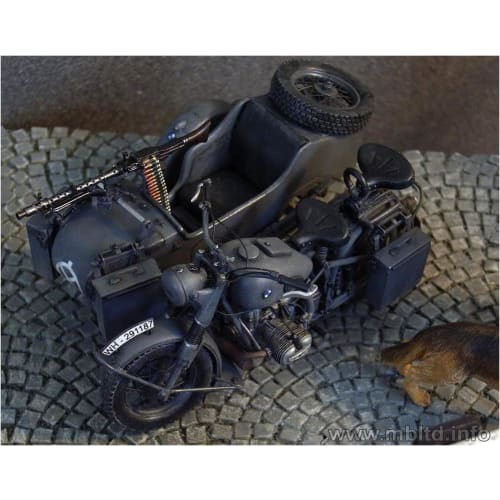 Master Box 1/35 German BMW-R75 Military Sidecar Plastic Model Kit MB35028