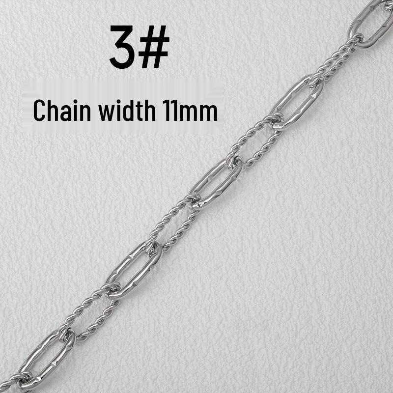 Stainless Steel DIY Chain for Necklaces, Chokers, Bracelets & Accessories