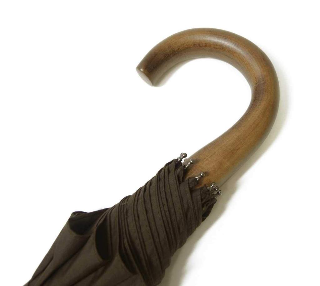 Fox Umbrellas Folding Umbrella TEL1 Style 10 Men's Umbrella, Brown, Ribs, FX-111 [Used]