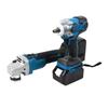 Brushless Electric Lithium Battery Wrench & Angle Grinder Set