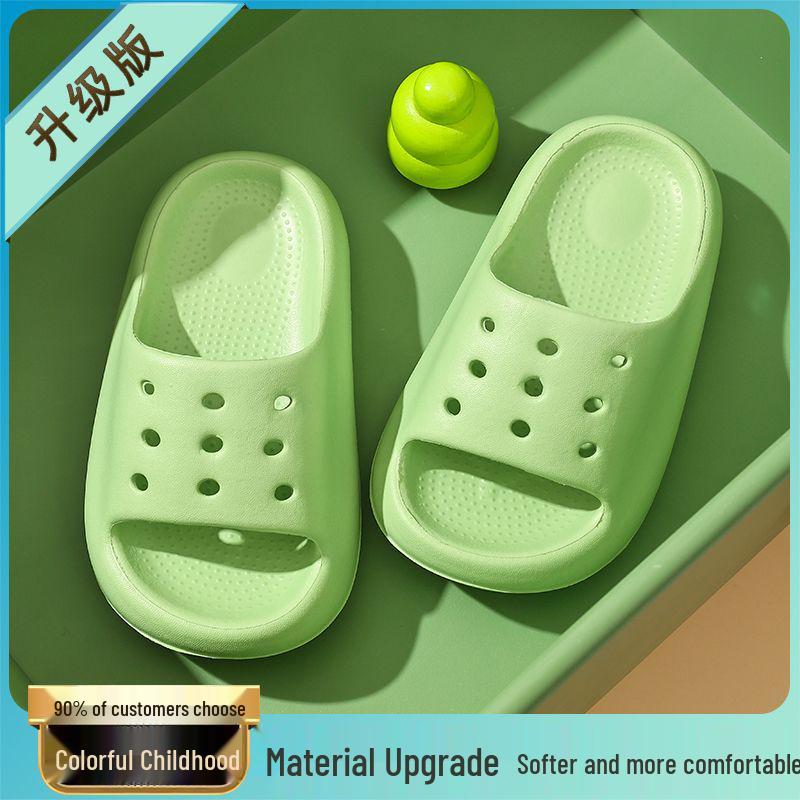 Summer Non-slip Slippers for Kids: Boys & Girls Indoor Bathroom Shoes, Baby & Parent-Child Matching.