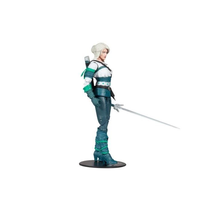 Figurine the witcher - mcfarlane toys - ciri (elder blood) - 18 cm - mixte - adulte - blanc