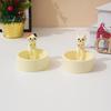 Creative Cat Candlestick: Cartoon Kitten Bonfire Aromatherapy Candle for Desktop Decor