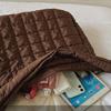 Winter Space Cotton Shoulder Bag Female Large Capacity Dumpling Bag Fashion Padded Crossbody Bag Luxury Lady Down Tote
