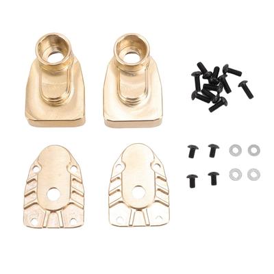 1 Pair RC Rear Axle Seat Fit for AXIAL AXP8 Gilamon 1 8 Car Replacement Set Brass