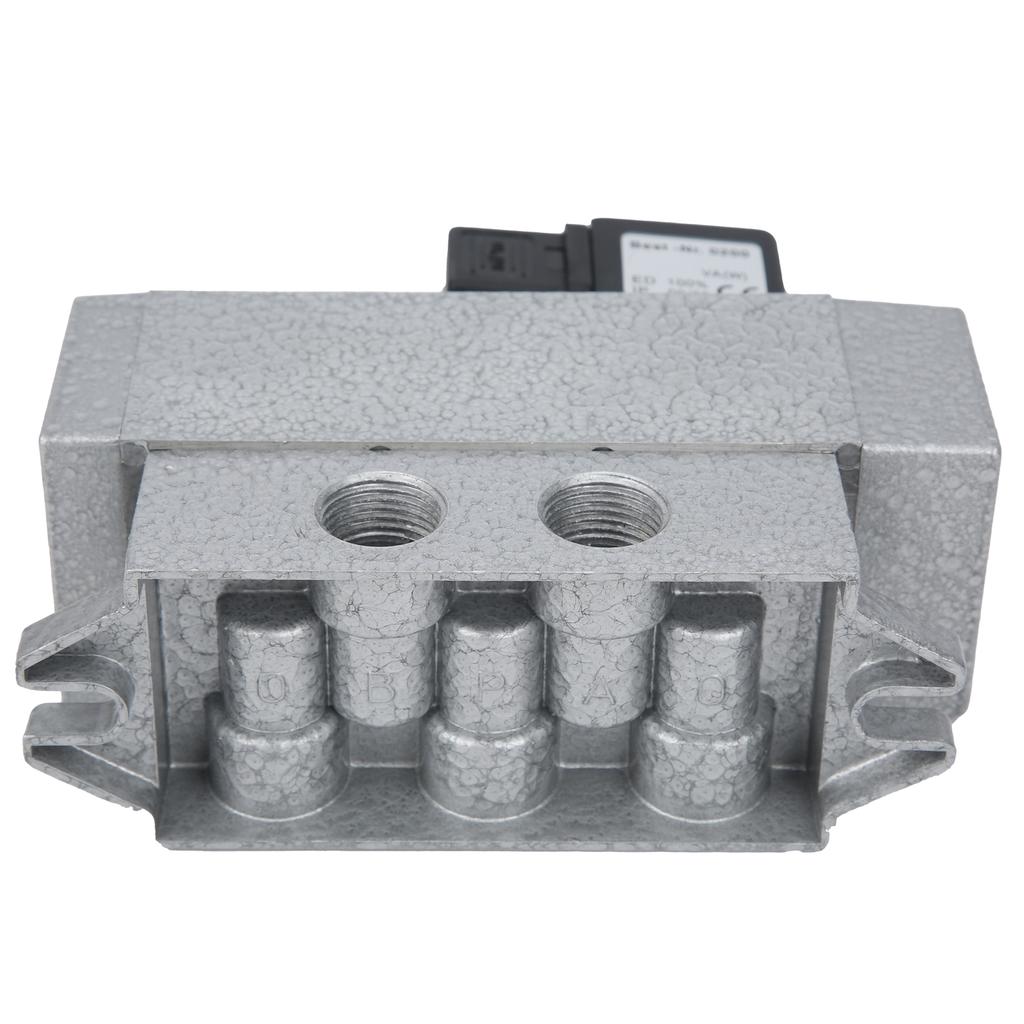 Electric Solenoid Valve G3 8in 2 Position 4 Way Single Control Directional Valve Q24DH‑10DC24V