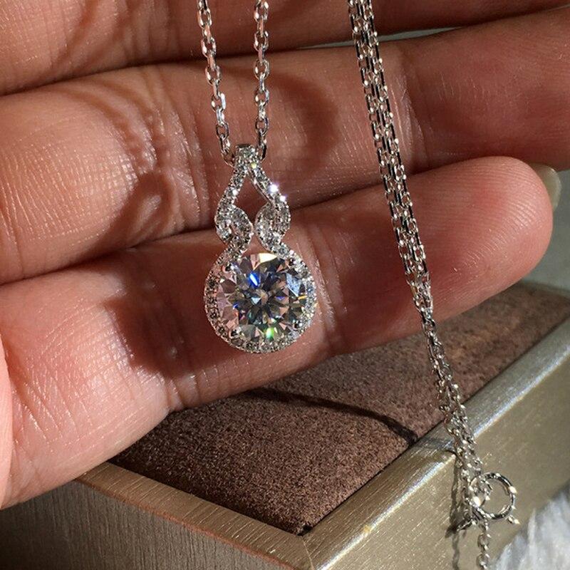 Buy Cute Big Stone Silver Color Pendant 