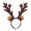 3pcs Christmas Antler Headband Antler Hair Band Antler Hair Clasp For Xmas