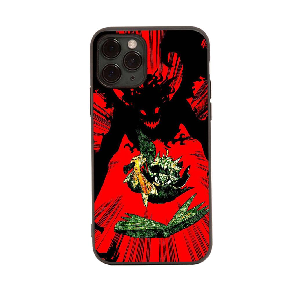 Case for OPPO Reno 8 6 5 Pro Find X3 A17 A3 A31 A38 A40 A53 A54 A55 A74 A76 A78 A77 A80 A94 A95 A96 Lite Black Sofe Cover WI79 Black Clover