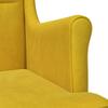 Armchair Yellow Velvet
