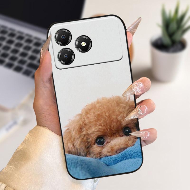 Phone Case For ZTE Blade A36 BladeA36 Fashion Cartoon TPU Soft Silicone Back Cover For Nubia A36 4G Z2472 Camera Protective Capa