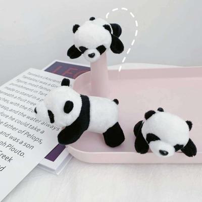 Spilla Panda 3D Papa Orso - Simpatico Accessorio di Peluche per Borsa e Vestiti