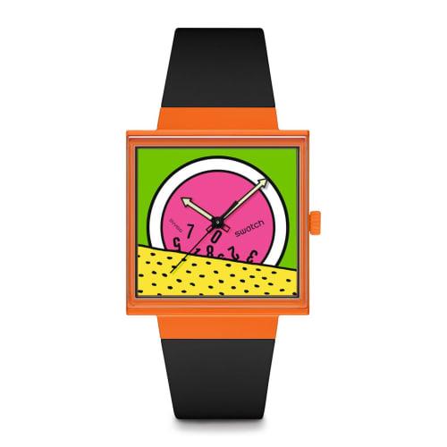 

Часы Swatch BREAK TIME SO34Z101 Черные