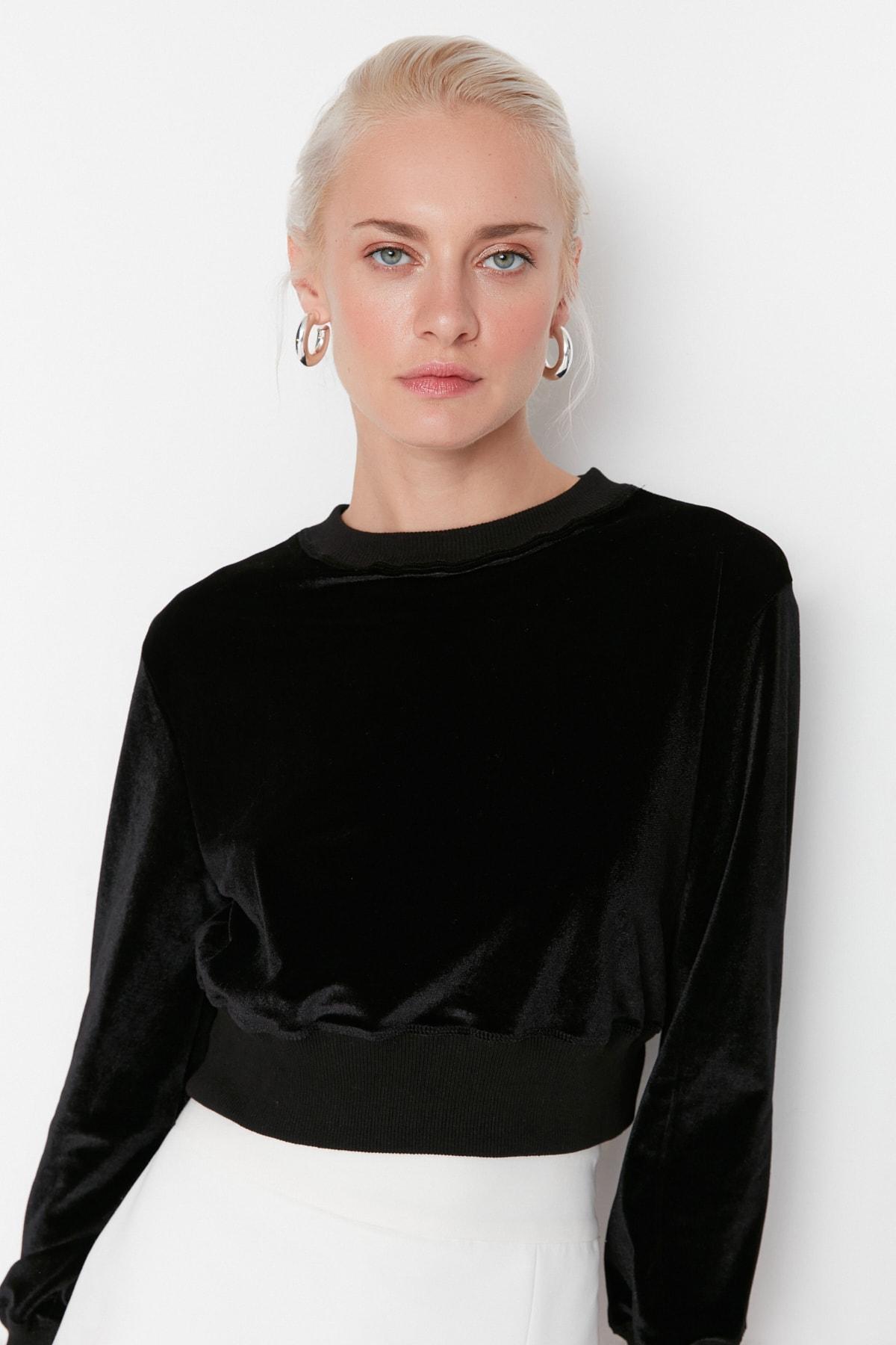 

Sweatshirt - Black - Regular fit