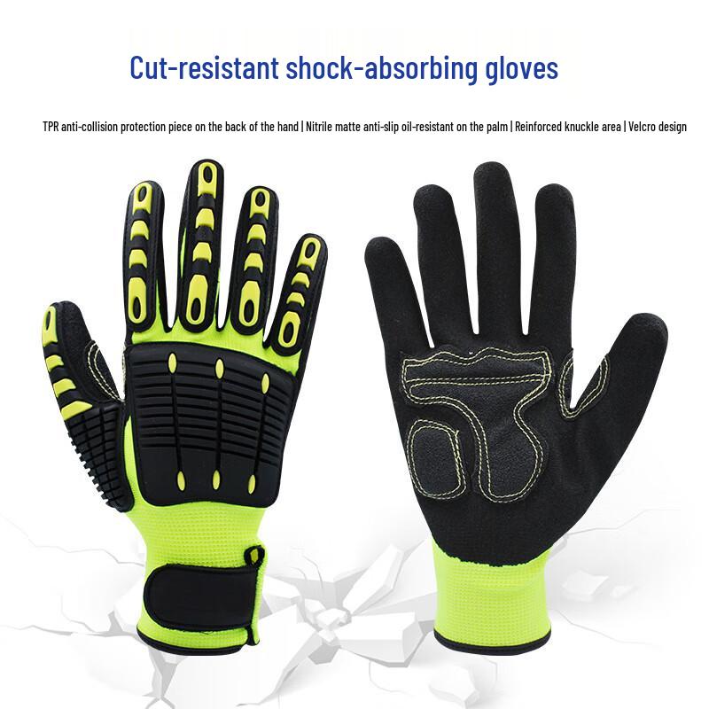 Heavy-Duty Work & Climbing Safety Gloves