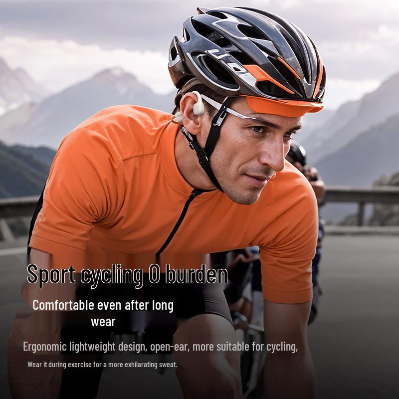 X7s Bone Conduction Bluetooth Headphones with Long Battery Life - Wireless, In-Ear Design for Music