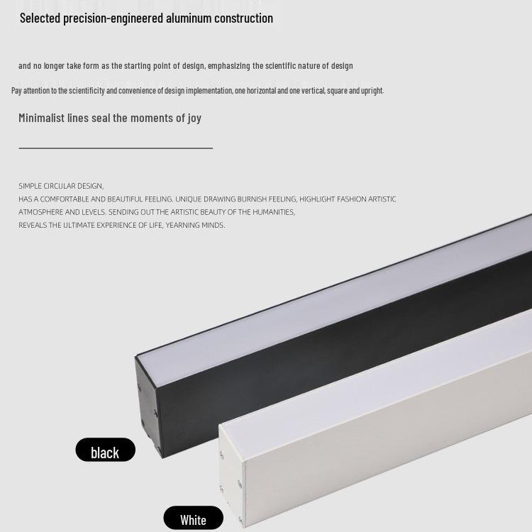 Nordic Minimalist LED Strip Light for Living Room, Hallway, Bedroom, and Balcony