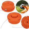 String head for a petrol brushcutter