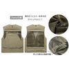 M's Life Outdoor Multifunctional Vest for Fishing, Photography, and Men's and Women's Breathable and Quick-Drying Jacket (Army Green, XL)