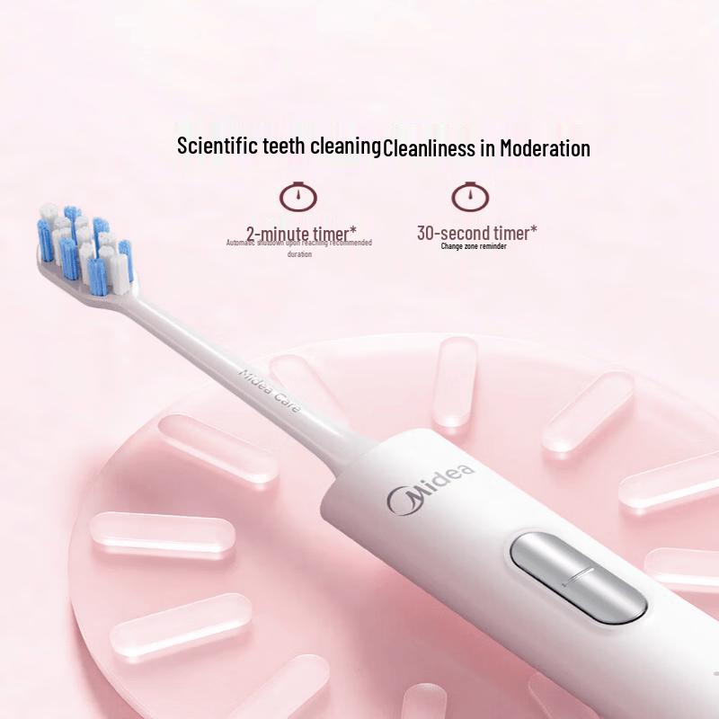 Midea S1PX Sonic Electric Toothbrush Couple's Set CN plug (adapter included)