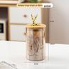 Nordic Deer Head Glass Storage Jar