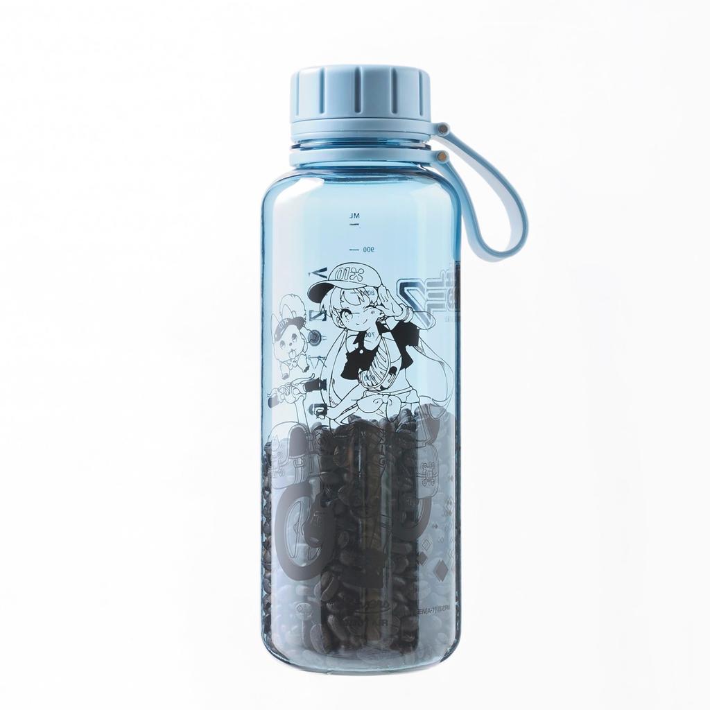 [AOZORAGEAR] Hatsune Miku (GL) Stout Air 1000 Bottle, 1000ml, Blue