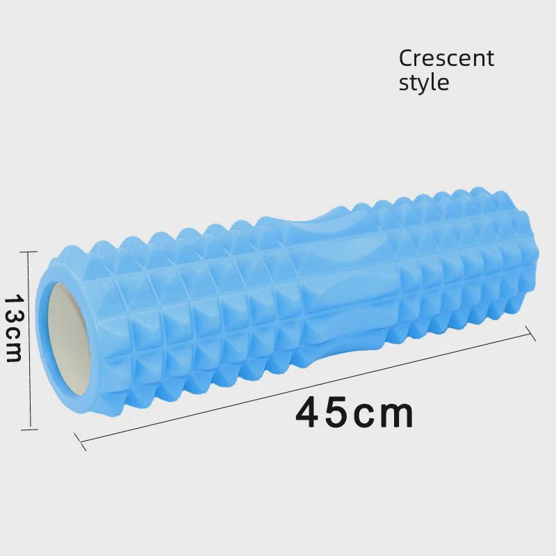 Rolă de spumă Crescent Hollow de 45 cm pentru Yoga și Pilates