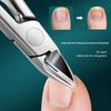 Professional Toe Nail Clippers Thick Ingrown Toenails Large Wide Jaw Opening Slanted Long Handle Fingernail Scissors Manicure