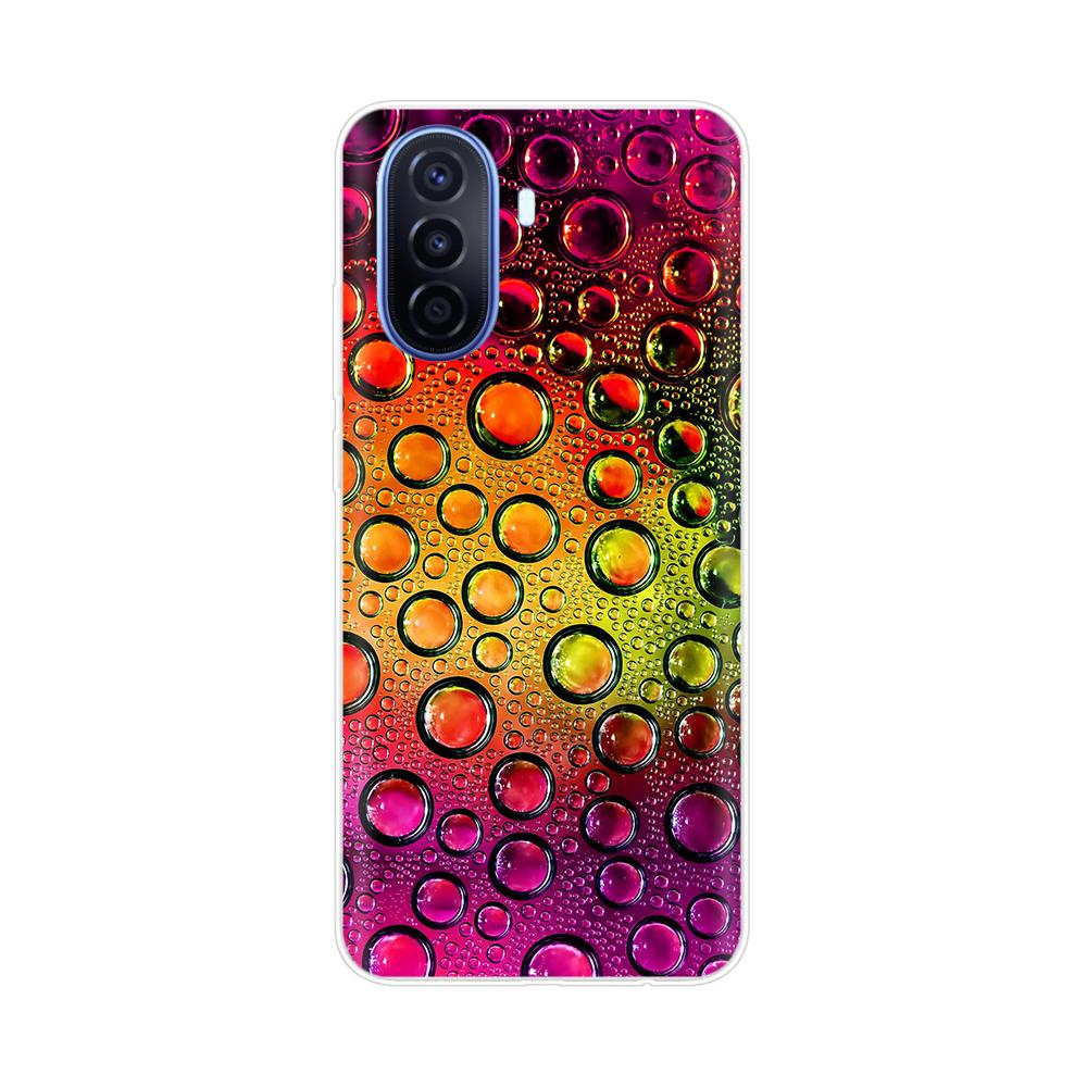 New Fashion Flower Cover For Huawei Nova Y70 Plus Case Soft Slim Phone Cases For Huawei Nova Y70 Y 70 NovaY70 Back Cover Bumper